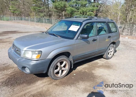 2005 Subaru Forester 2.5X from USA, damaged, VIN JF1SG63685H754091